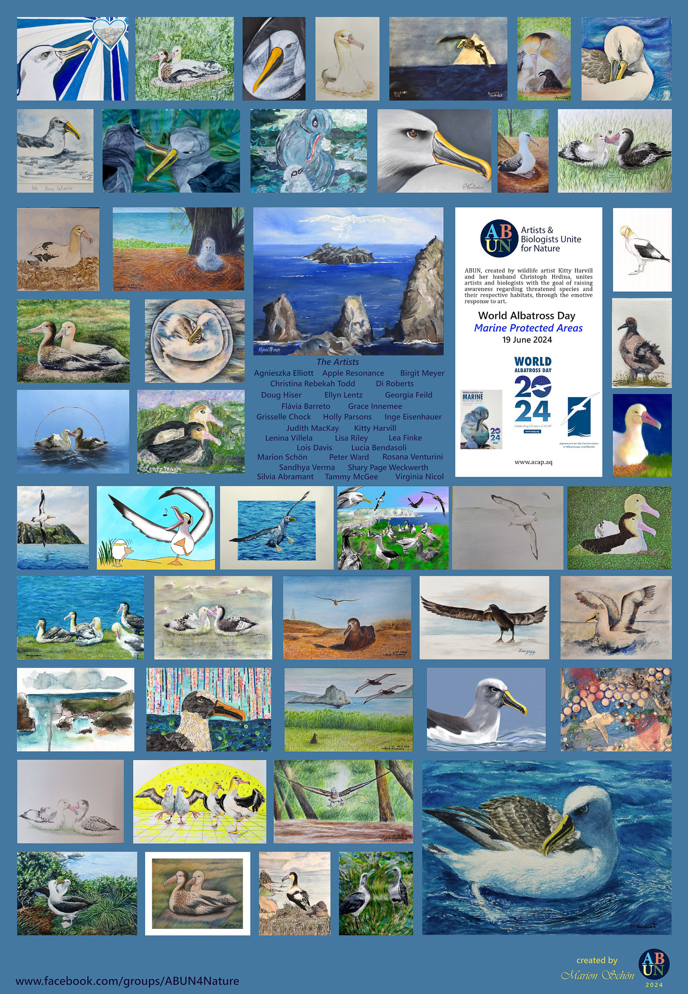 00 ABUN 47 Albatross ACAP Banner verkleinert by Marion Schoen