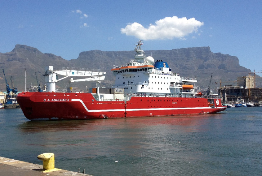 S.A. Agulhas II Sydney Cullis