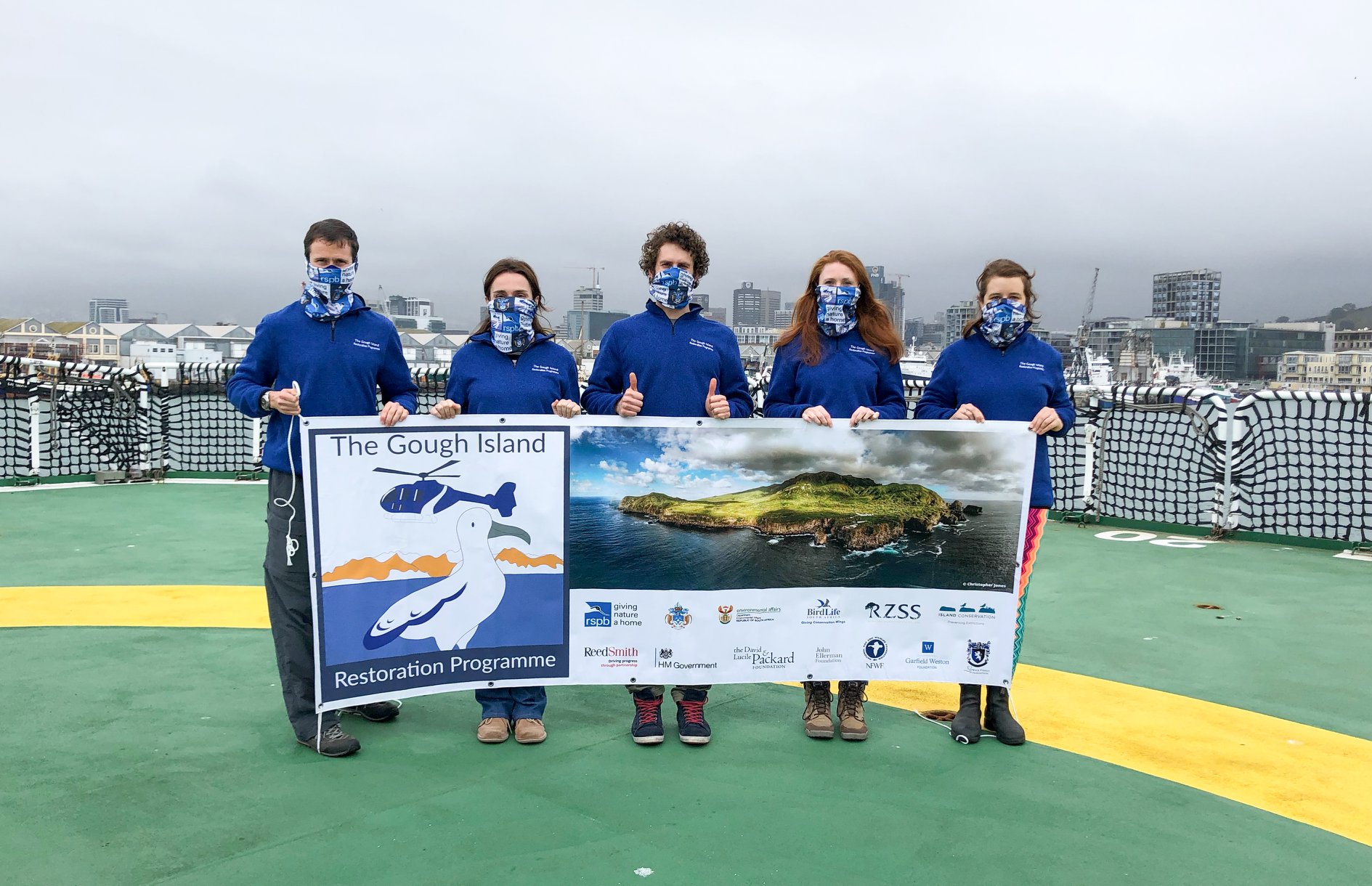 Gough 2020 Team masked
