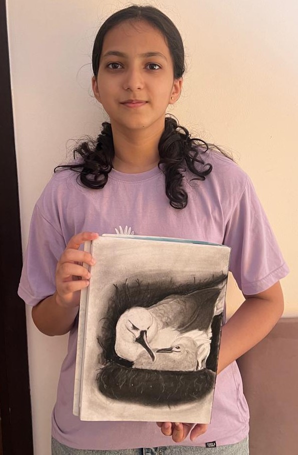 Arya Binu Nambiar Age 13 years