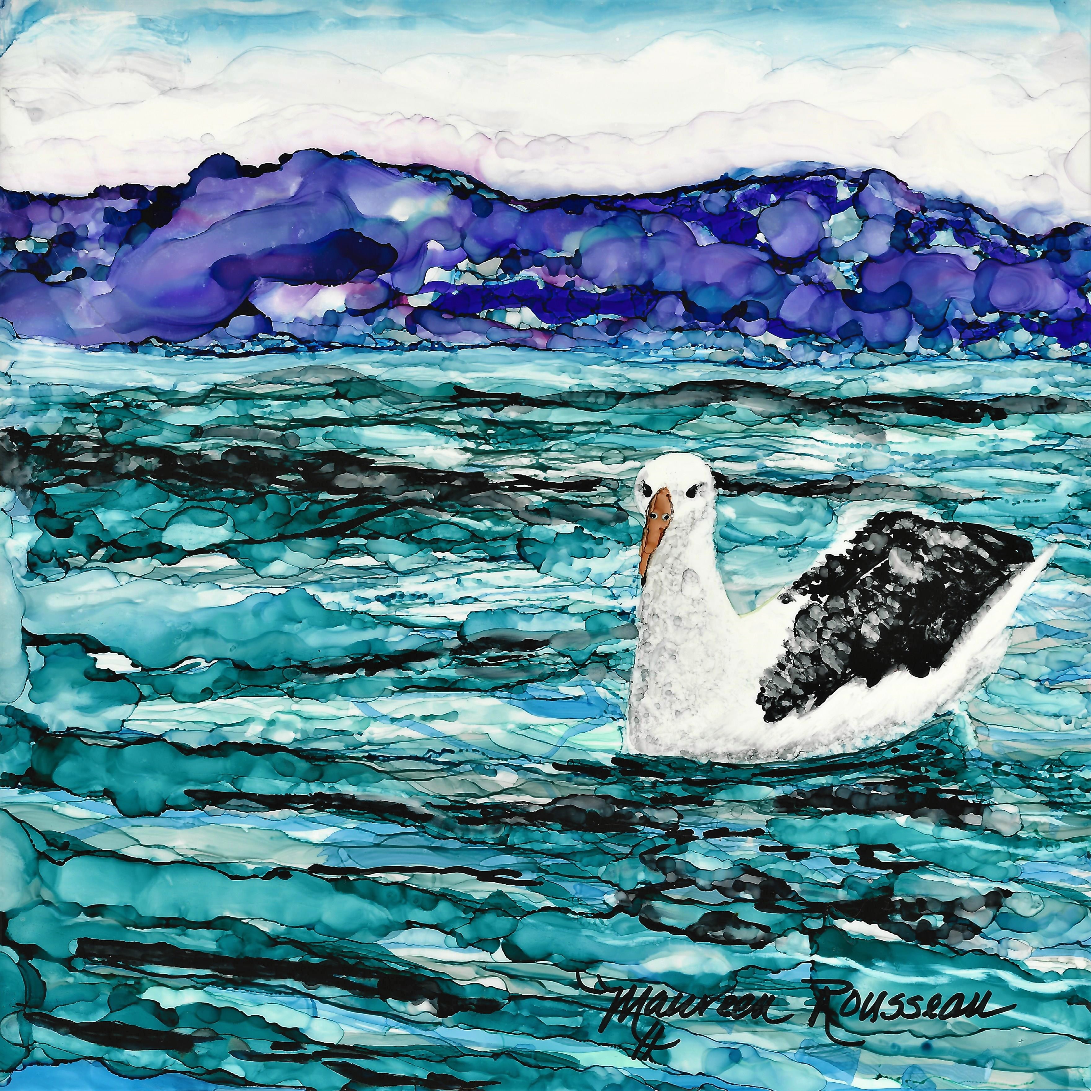 Southern Royal Albatross Laurie Johnson Maureen Rousseau Copy