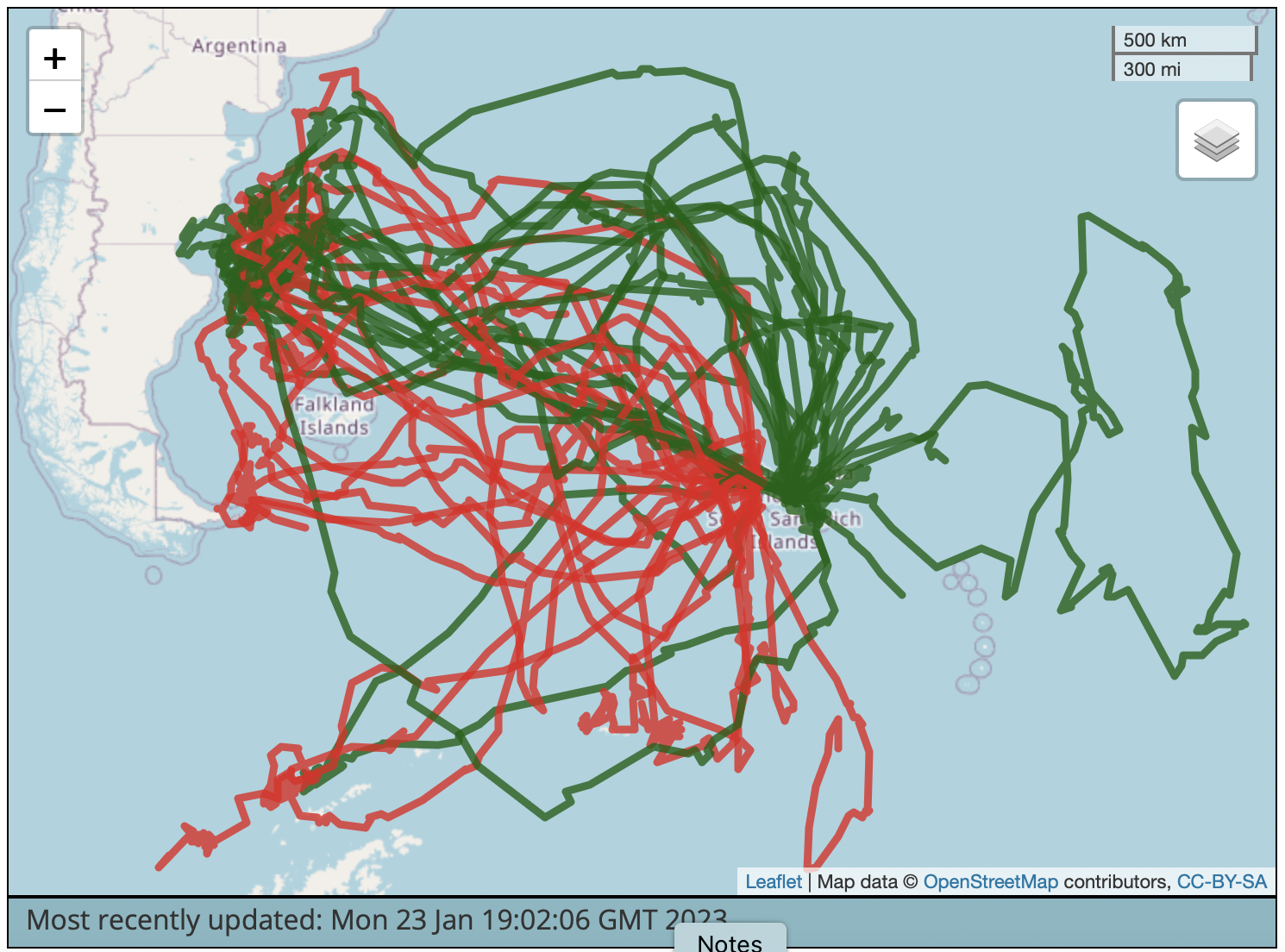 Seabird Tracking Study South Georgia Jan2023 Update