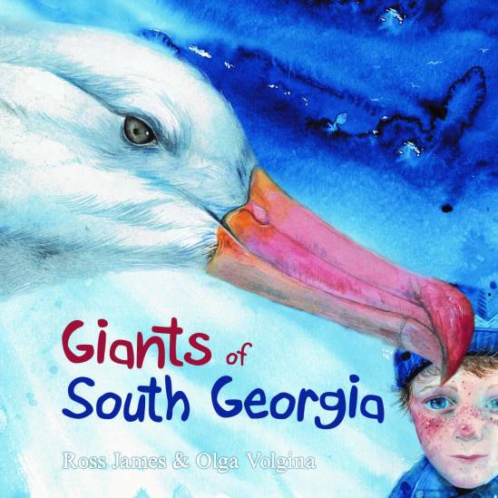 Children’s book, Giants of South Georgia, features wonderful wildlife including the Wandering Albatross
