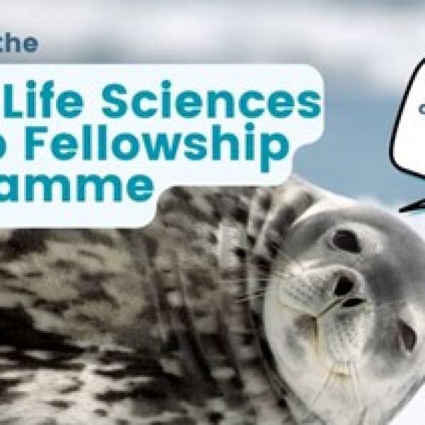 Applications for the 2025 SCAR Life Sciences Group Fellowship Programme open